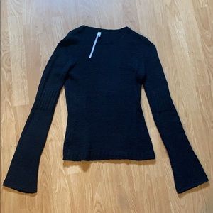 Small black sweater